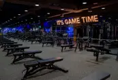Gymnation Stars Avenue Mall Men's Gym Free Weights Area