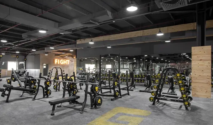 Free Weights Area
