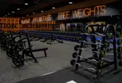 Gymnation Al Marwah Men's Gym Free Weights Area