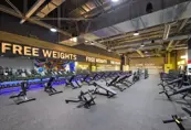 Gymnation Sharjah Central Men's Gym – Free Weights Area